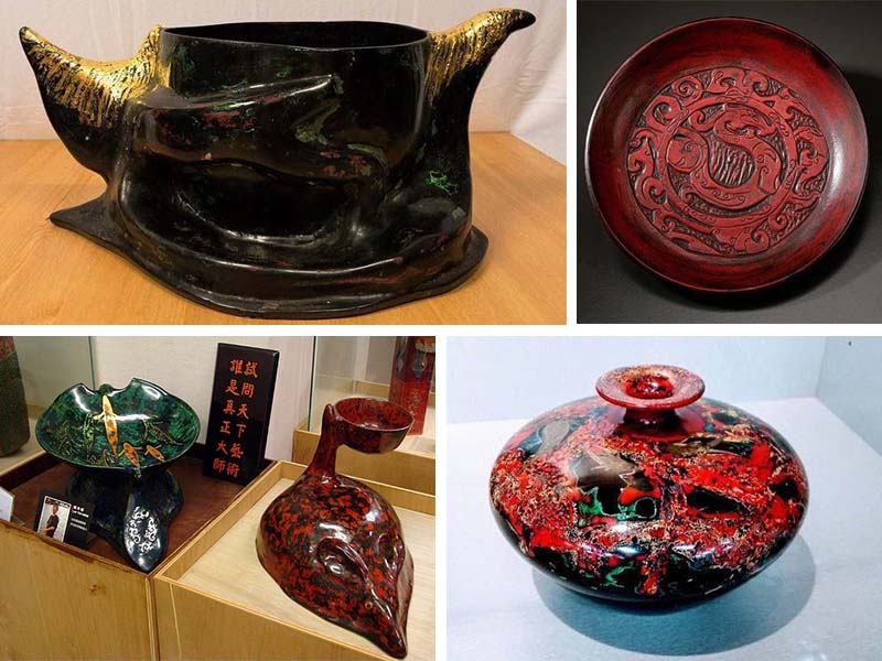 【 天然取物 工藝的呈現 漆器技術 】  Taiwan lacquerware craft culture Maki-e